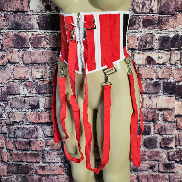 Moto Babe Strappy Harness Belt - Picture 3 of 12